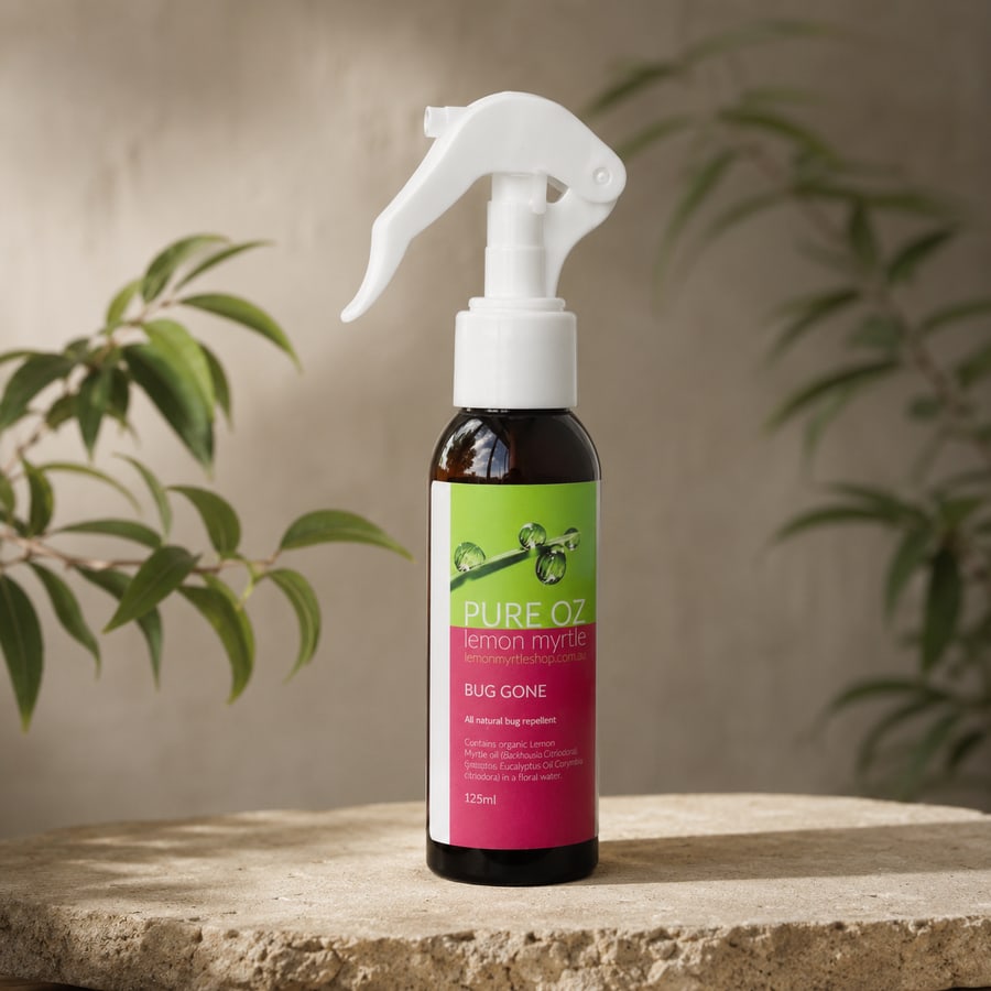 Bug Gone natural insect repellent bottle