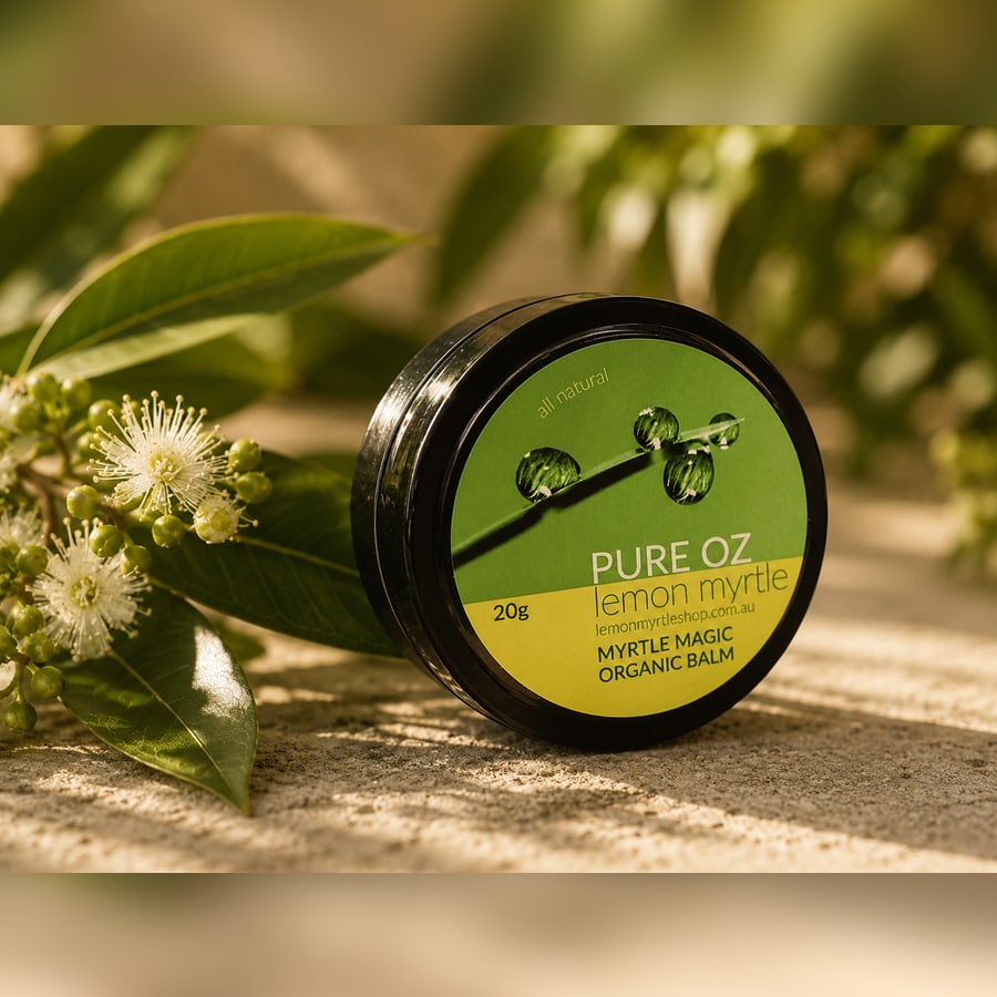 Myrtle Magic Organic Balm tin